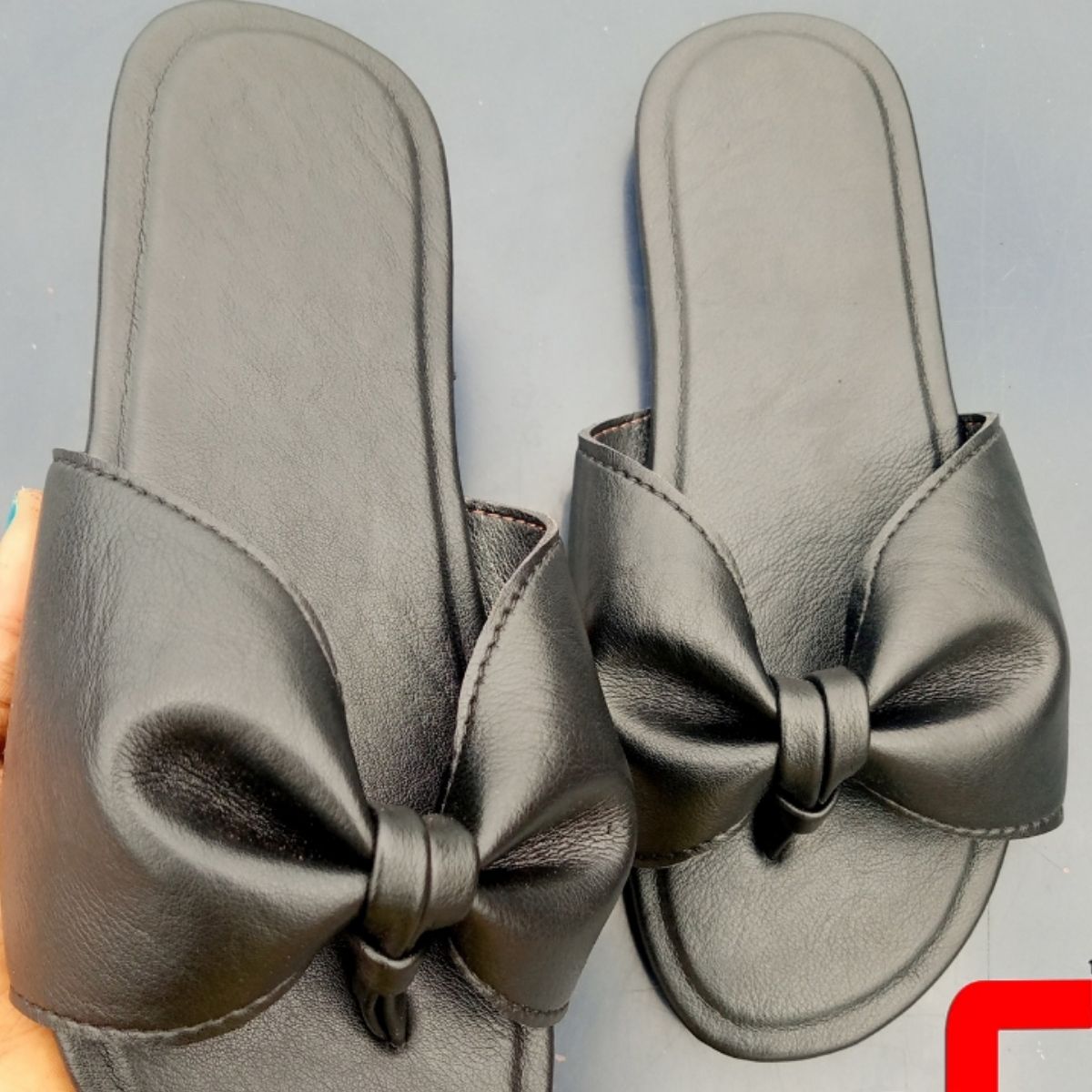 Bowtie Shape Female Slippers