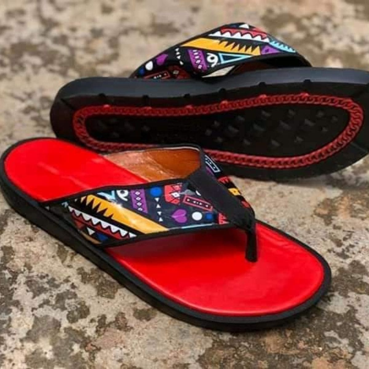 Colourful Male Footwear