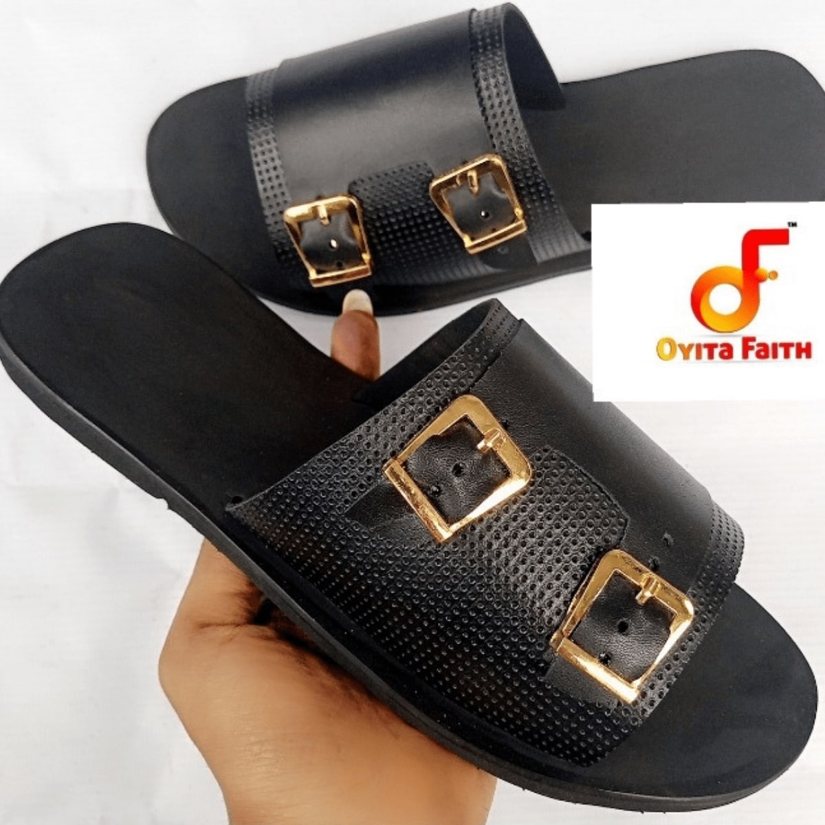 Men's Slide with Buckles