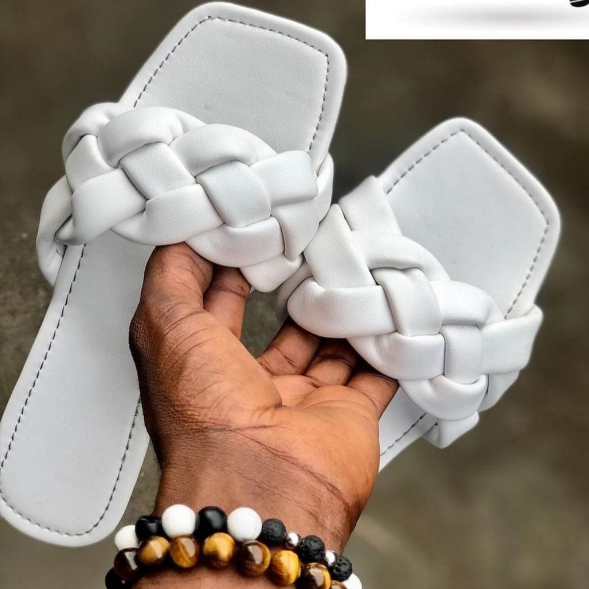 Twistrock White Female Footwear