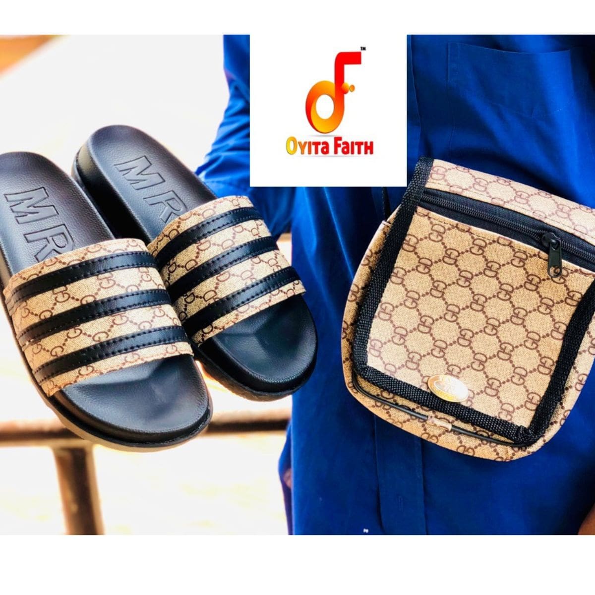 Bigger Boys Feet & Side Bag