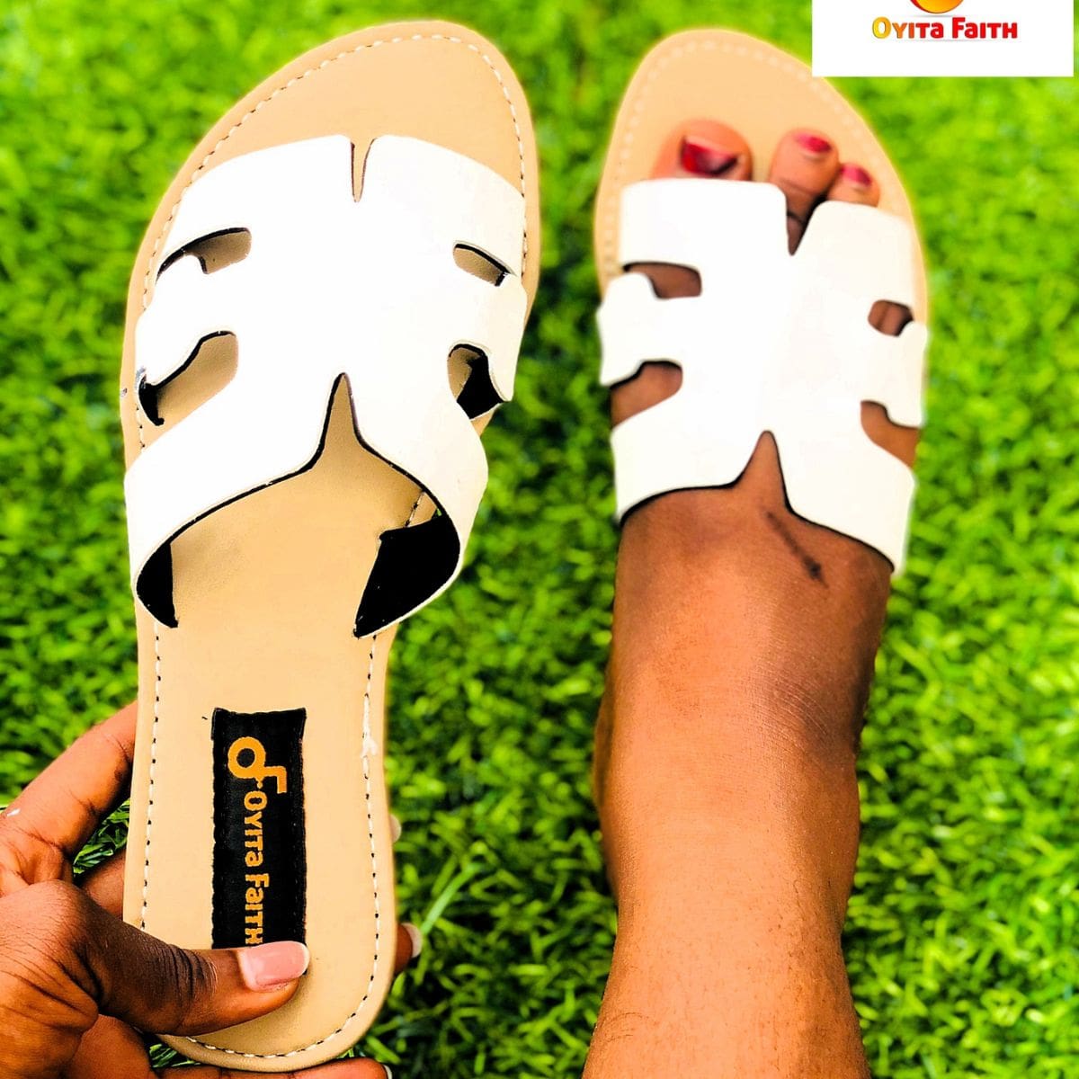 White Brush Female Footwear